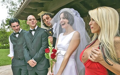 Holly Halston in The Wedding Gift from 