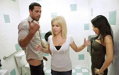 Asa Akira in Mean Head Game from