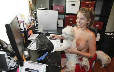 Courtney Cummz in Hot Ass Gets Burned from 