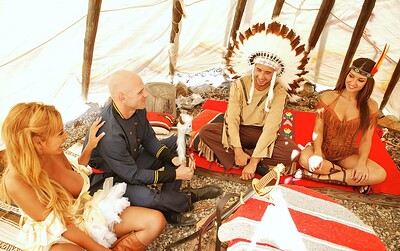 Ann Marie Rios and Bridgette B in Pocoho- The Treaty of Peace from 