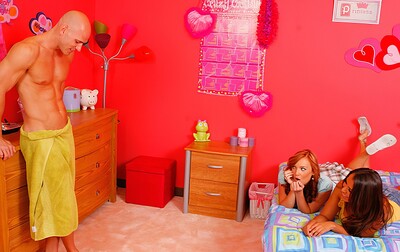 Dani Jensen and Pepper Foxxx in Reaching a New Way To Sex from 