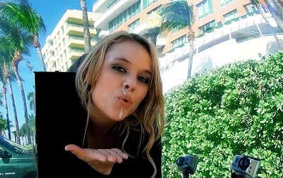 Alexis Monroe in Public Fuck Stunt On The Street from 