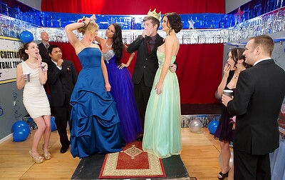 Kendall Karson and Raven Bay in Prom Whore Wars from