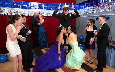 Kendall Karson and Raven Bay in Prom Whore Wars from