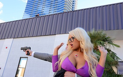 Bridgette B in Titty Heist I This Is A Hold Up from 