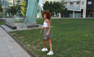 Selva Lapiedra in Selva Gets Public Anal from