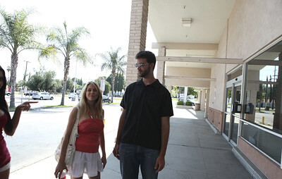 Angela Attison and Megan Foxx in Small guy, Tall order. Tall guy, Tiny situation from 