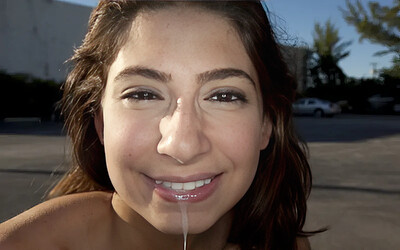 Allie Jordan in Sucking Cock In The Parking Lot! from 