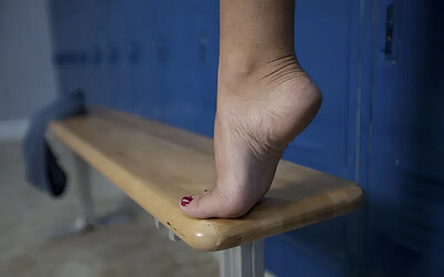 Jasmine in Giving Me Toes To Suck from 