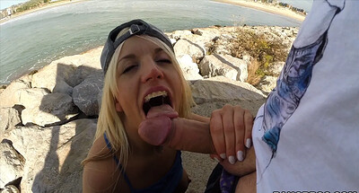 Blondie Fesser in Big Booty Nympho Slammed Out In Public from 