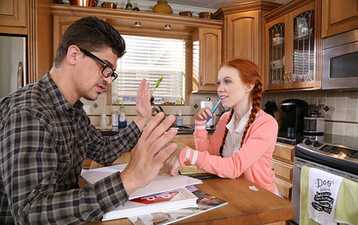 Dolly Little in Post Class Seduction By A Red Head from 