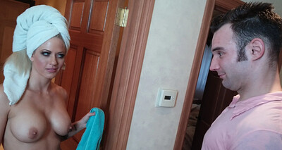 Kacy Lane in Stepmom gives her son a lesson in Fucking from 