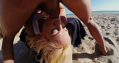 Blondie Fesser in Bubble-butt Beach from 