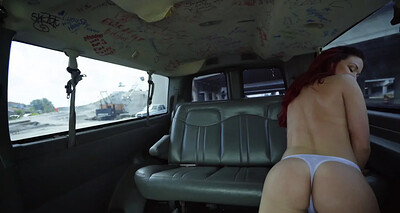 Brooke Beretta in Yoga Hoser Hops On The Bus from