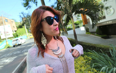 Diana in Colombian Babe Lives Out Her Fantasy from