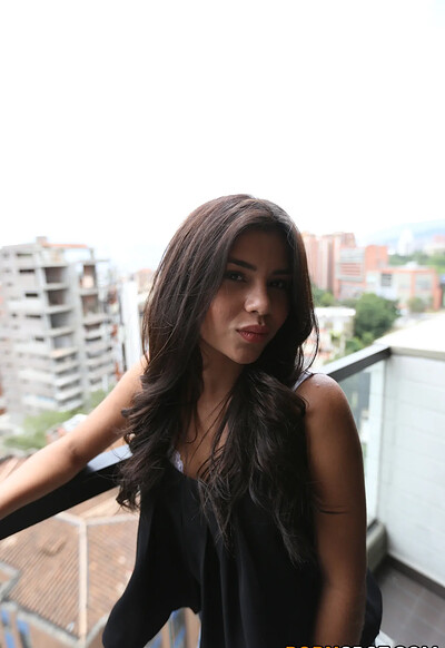 Mia Wright in Hot Colombian Chick Wants To Be A Model from 