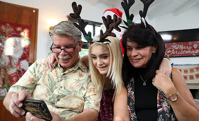 Anastasia Knight in Blonde And The Naughty Santa Christmas Special from 
