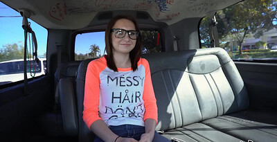 Kelsey Kage in Hot Nerd Fucks on the Bus from 