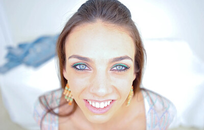 Tiffany Tyler in She gives a mean blowjob and then swallows it all from 