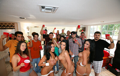 Rachel Starr and Priya Rai in How to throw a fucking college party right from