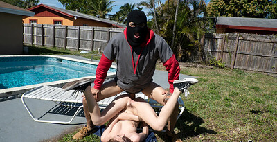 Alex Blake in Getting Man Handled By A Horny Thief from 