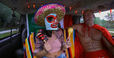 Natalie Brooks in BangBus Celebrates Cinco De Mayo 2018 from 