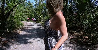 Cory Chase in Fooling Around Hiddenly Around Town from 