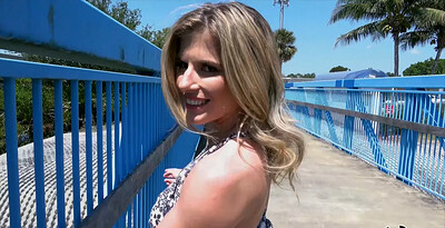 Cory Chase in Fooling Around Hiddenly Around Town from 