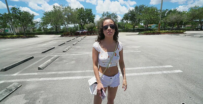 Lana Mars in 20 y'o Fucks on The Bus from 