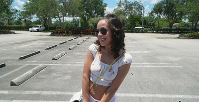 Lana Mars in 20 y'o Fucks on The Bus from 