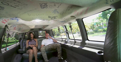 Angelica Cruz in Getting Her Pussy Stretched on The Bus from