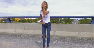 Veronica Leal in Fucking Veronica's Ass On A Highway Bridge from 