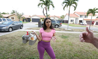 Lilly Hall in Maid Fucks For Money from 