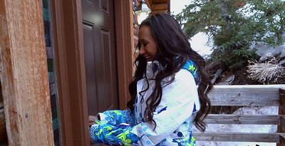 Amia Miley and Miles Long in Amia Miley's Winter Holiday from 