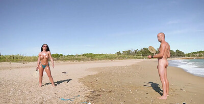 Honey Demon in Honey Demon Fucks Hard on the Beach from 