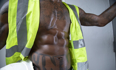 Rose Monroe in Rose Monroe Bangs Construction Worker from