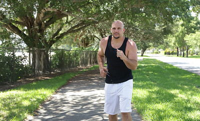 Violet Myers in Violet Creampied By Jogging Partner from