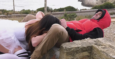 Martina Smeraldi in Anal In Public Makes Her Squirt from 