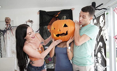 Tia Cyrus in Swalloween Treat from
