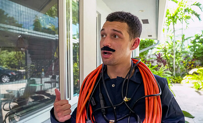 Arietta Adams in The “Cable” Guy from