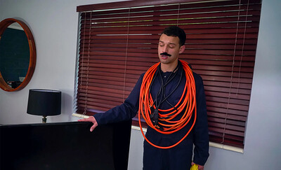 Arietta Adams in The “Cable” Guy from