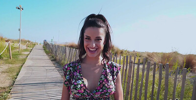Natasha La Piedra and Paco Roca in Natasha Gone Wild in Public from 