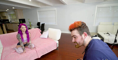 Val Steele in Last Minute Blowjob from 