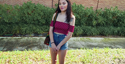 Reyna DeLaCruz and Stirling Cooper in Cheating Girlfriend Fucks For Cash from