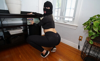 Indica Monroe in Horny Thief Gets Fucked from