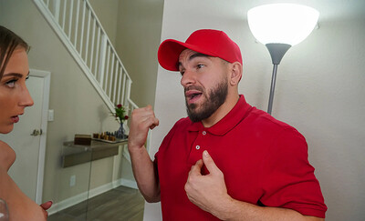 Macy Meadows in Pizza Guy Caught in 4K from