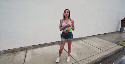 Anna Chambers in Wild Girl Twerks For a Ride from 