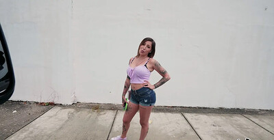 Anna Chambers in Wild Girl Twerks For a Ride from 