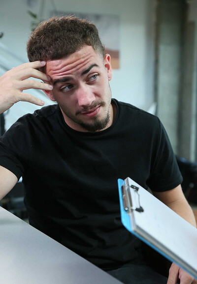 Victoria Lobov and Berry Mckockiner in from