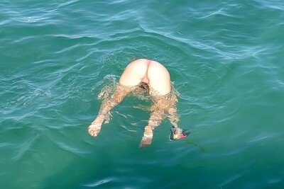 Callie Calypso in Deep sea dick from